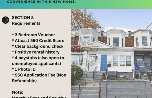 1444 North 53rd Street - 1444 North 53rd Street, Philadelphia, PA 19131