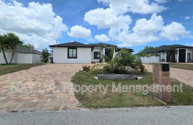 220 NE 8th Pl - 220 Northeast 8th Place, Cape Coral, FL 33909