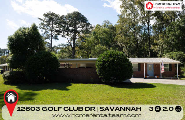 Available Now! - 12603 Golf Club Drive, Savannah, GA 31419