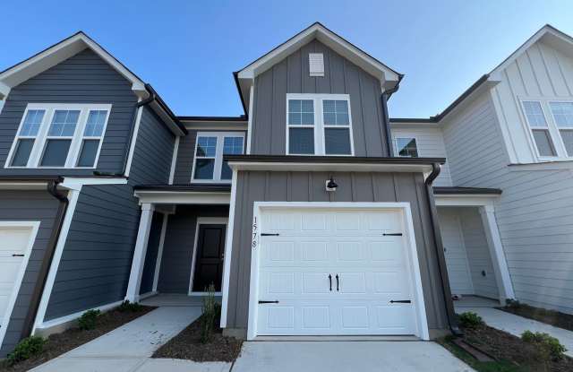 **OFFERING WAIVED APPLICATION FEES** New Construction 3BD, 2.5BA Wendell Townhome with a 1-Car Garage in an HOA Community - 1578 Rhodes Pond Street, Wake County, NC 27591