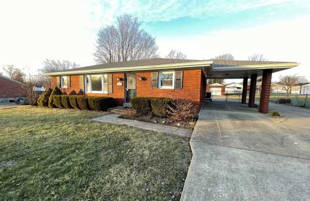 Brick Home w/ Detached Garage For Rent Shelbyville photos photos