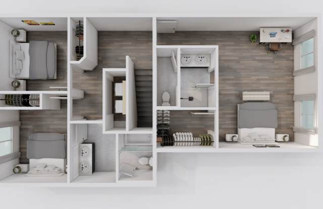 3 Bedroom End Unit Gallery 2