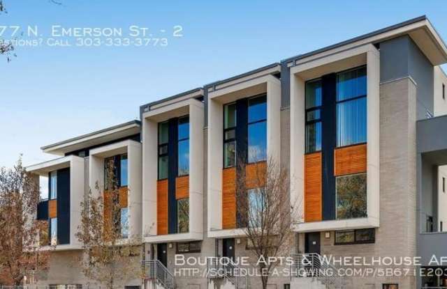 777 N. Emerson St. - 777 Emerson Street, Denver, CO 80218