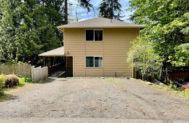 Large 2 Bedroom 2.5 Bath Home With Fenced Yard & Wrap Around Deck in Clearwood Community! Lake, Trails, Pool, Fishing! RV Parking! photos photos