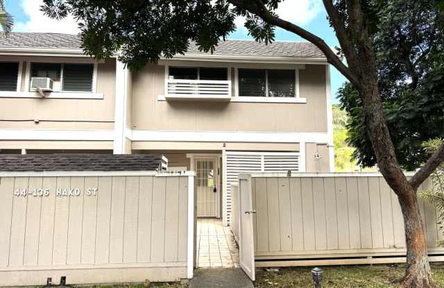 3 bedroom/2.5 bath townhome at Yacht Club Terrace - 44-136 Hako Street, Kaneohe, HI 96744