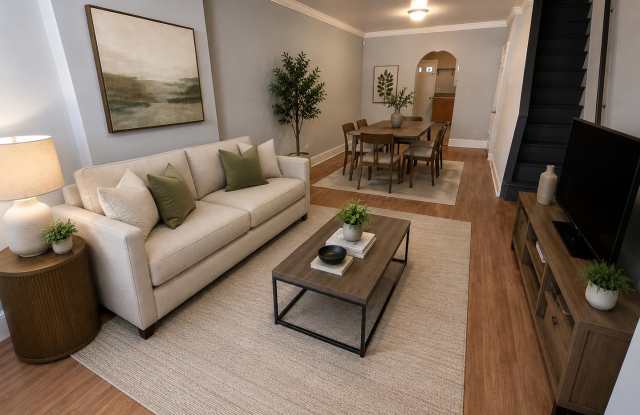Spacious 2BR Townhouse with Private Patio in the Heart of Newbold Gallery 1