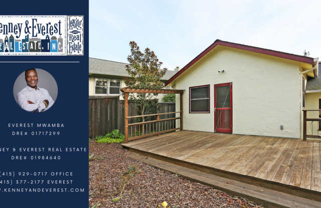 Charming single-story 2BR/1BA home in Mill Valley, Back yard, Storage, Front Porch (11 Alta Vista Avenue, Mill Valley) photos photos
