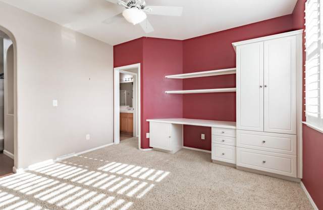 European Parc one-level home w/private rear yard backing to ponding basin photos photos