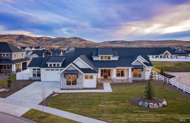 4 Bed | 4 Bath | 3,465 Sq. Ft. | 1/2 Acre | 4-Car Garage | Brand-New Luxury Home - 8793 West Mirror Pond Drive, Ada County, ID 83714