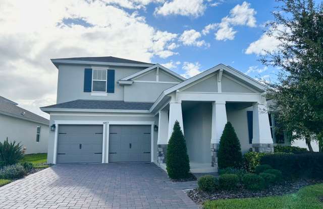 Move-In Special — First Month Only $1,000 with Approved Lease - Luxurious 5/3.5 Stunning Home with a Generous Loft in the Highly Desired Hartwood Landing - Clermont! - 4417 Lions Gate Avenue, Lake County, FL 34711