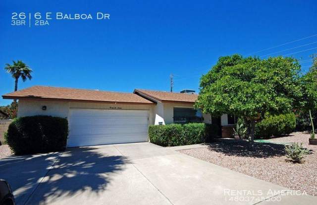 2616 E Balboa Dr - 2616 East Balboa Drive, Tempe, AZ 85282