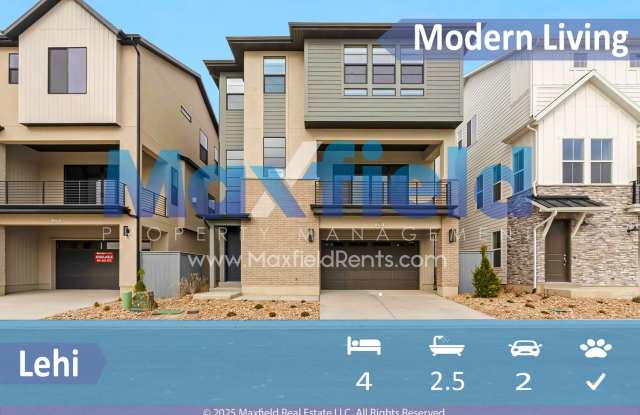 Brand New - Modern Living / 4BD 2BTH 2GAR / Home in Lehi - 2792 Tower Mill Way, Lehi, UT 84043