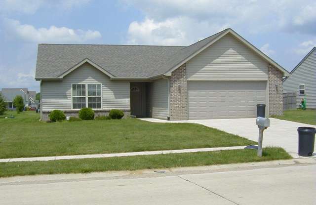 Newer built 3bed/2bath home in West Lafayette. Large 2 car garage. photos photos