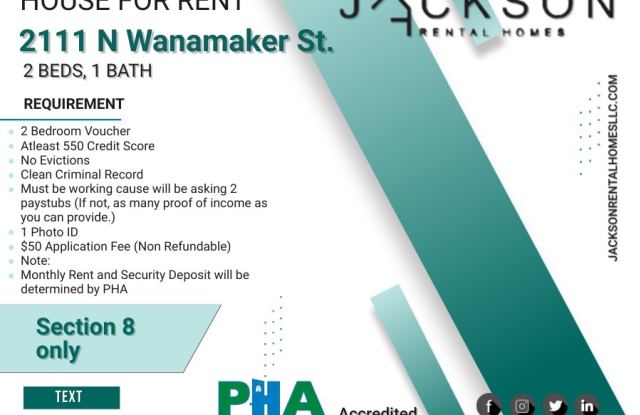 2111 N Wanamaker Street - 2111 North Wanamaker Street, Philadelphia, PA 19131