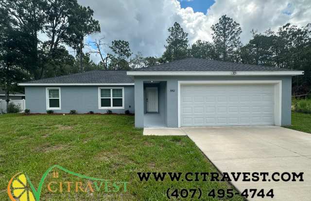 8461 N Janeaux Dr - 8461 North Janeaux Drive, Citrus Springs, FL 34434
