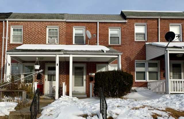 Charming 2 Bedroom/2 Bathroom Townhome in Joseph Lee Neighborhood, Baltimore, MD! - 313 Gusryan Street, Baltimore, MD 21224