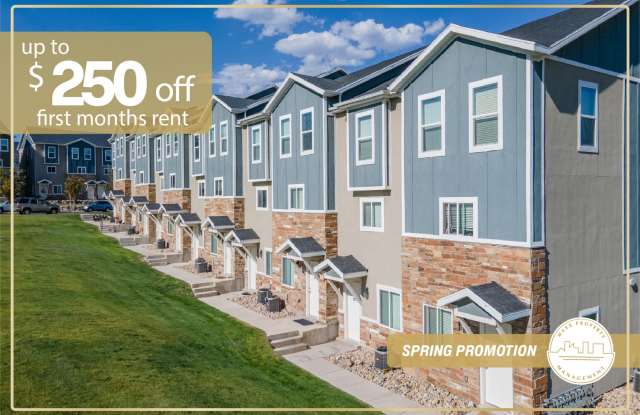 $250 off your first month's rent! Gorgeous 3-Story Townhomes in Payton's Quarry in Herriman. Premier Onsite Amenities! photos photos