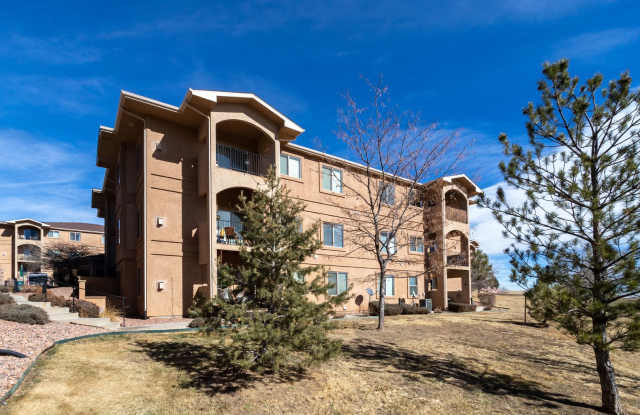 Upper-Level Condo with Mountain Views in Villas at Bear Creek! - 1655 Little Bear Creek Point, Colorado Springs, CO 80905