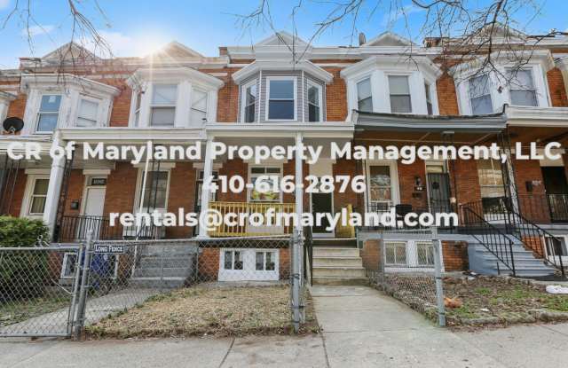 Beautiful Home in the City! Accepting Waitlist Applications Only. - 1628 Ashburton Street, Baltimore, MD 21216