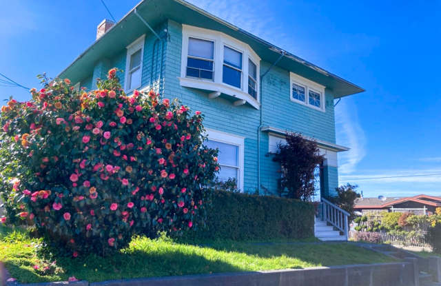 This pet-friendly colonial-style home features very large rooms! photos photos