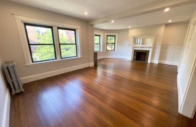Elegant Brookline Residence | 3 Bedrooms / 1 Bathroom on Beacon St - Heat  HW included - Off Street Parking for rent $4400/month - 1857 Beacon Street, Brookline, MA 02445