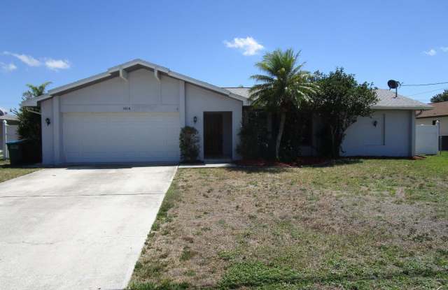 Coming Mid-December: Spacious 3 Bedroom 2 Bathroom Single Family Home - 1814 Southeast 4th Street, Cape Coral, FL 33990