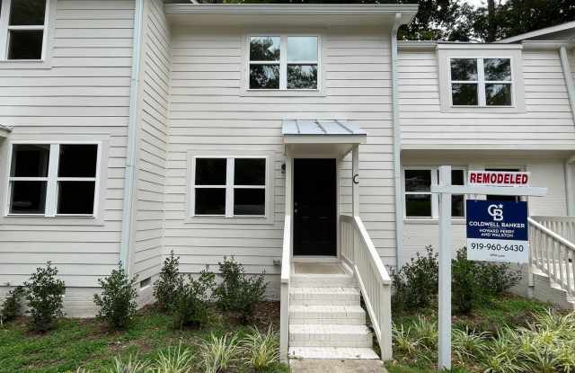 *OFFERING WAIVED APPLICATION FEES  $100 MOVE IN PROMOTION** Newly Remodeled 2BD, 1.5BA Raleigh Townhome with Private Deck photos photos