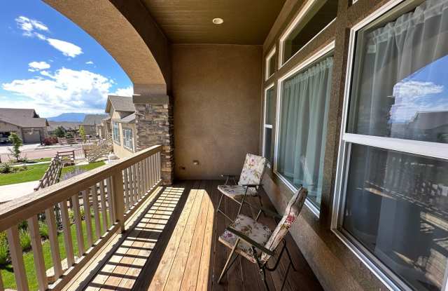 Spacious Wolf Ranch Home with Walkout Basement, Gorgeous Yard & 3-Car Garage Gallery 3