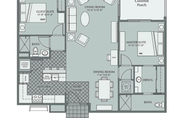 2 Bedroom 2 bath Apartment Available 1/2 Gallery 1