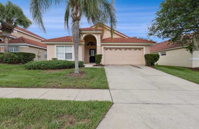 Welcome home to this beautiful 4-bedroom, 3-bathroom Pool Home with Hot Tub located in a gated community in the desirable Davenport area. Gallery 1