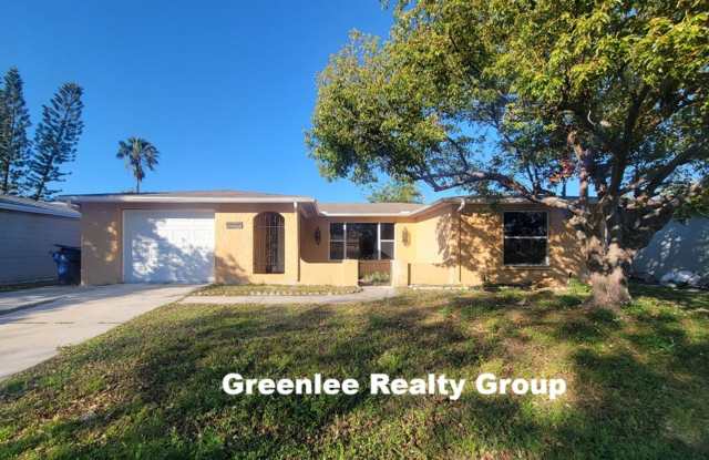 Large Spacious 3 Bed/2 Bath Home in Holiday! Fenced Back Yard! - 3109 Cable Drive, Holiday, FL 34691