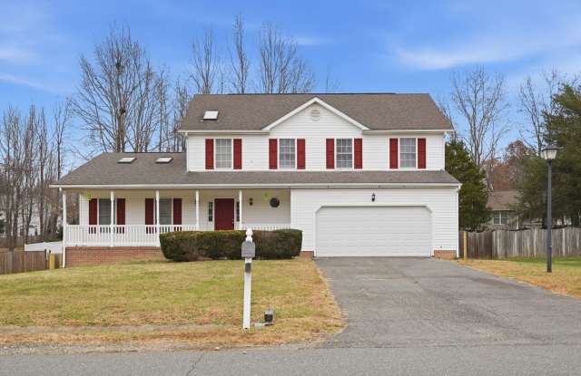 Stunning 4-Bedroom, 2.5-Bath Colonial on Nearly .3 Acre Lot Backing to Trees - 11921 Stonehenge Drive, Spotsylvania County, VA 22407