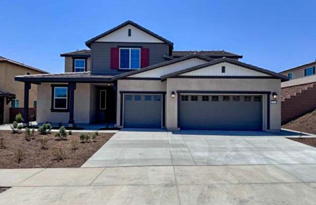 Brand New 5 bedroom home with a 2 car garage located in Homeland, available for LEASE! - 25673 Branson Lane, Homeland, CA 92548