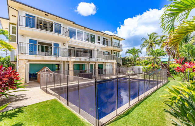 Waialua Ocean View Villa w/ Pool, kids play structure - walk to beach photos photos