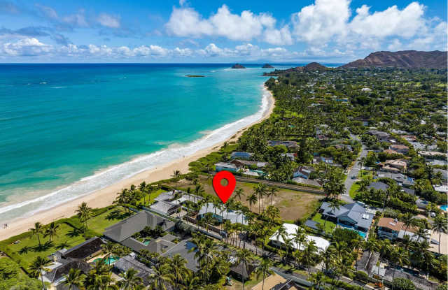 Amazing Fully Furnished Single-Family Two-Story Home Just One House from Kailua Beach – 6 Bedrooms, 4 Bathrooms with Ocean Views from Covered Lanai Gallery 3