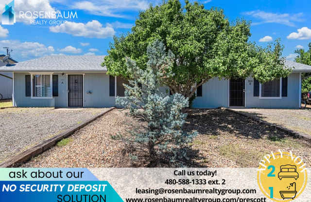 Cozy 2-bedrooms, 1-bath single-level duplex in Prescott Valley! photos photos