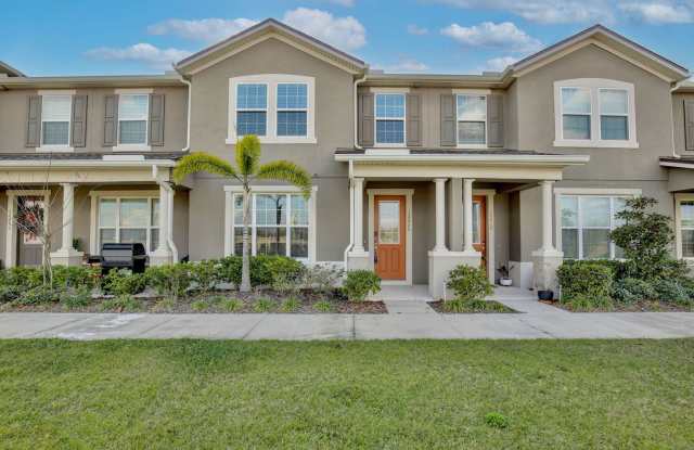 Luxurious 3/2.5 Modern Townhome with a Private Balcony and a 2 Car Garage in the Exclusive Gated Community Randal Walk - Lake Nona! - 10025 Eagle Rock Alley, Orlando, FL 32832