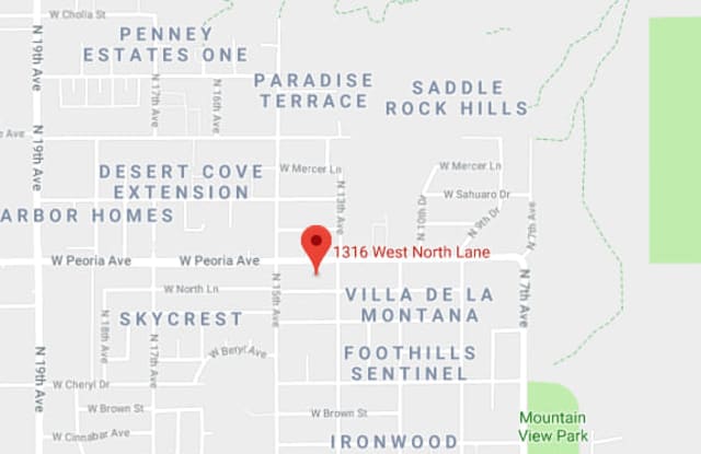 1316 W North Ln - 1316 West North Lane, Phoenix, AZ 85021