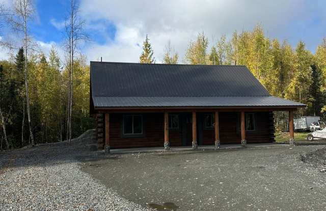 New Construction Log Home | 2 bedroom | 2.5 bathrooms - 12416 Elf Circle, Houston, AK 99623