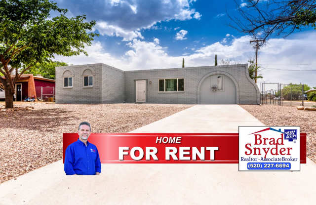 Charming Corner Lot Property Features 3 Bedrooms, 2 Baths, Central A/C! - 213 North Fairbank Street, Huachuca City, AZ 85616