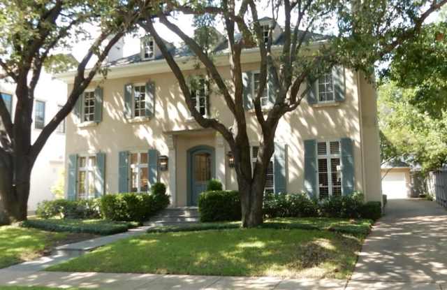 4324 Fairfax Avenue - 4324 Fairfax Avenue, Highland Park, TX 75205