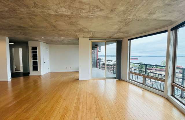 Large Open Plan 1 Bedroom with Stunning Views of Puget Sound - 507 West Mercer Street, Seattle, WA 98119