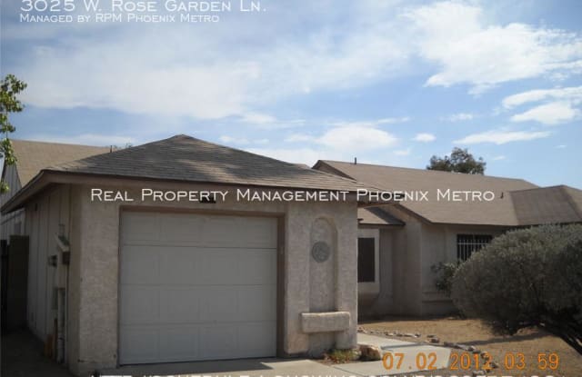 3025 W. Rose Garden Ln. - 3025 West Rose Garden Lane, Phoenix, AZ 85027