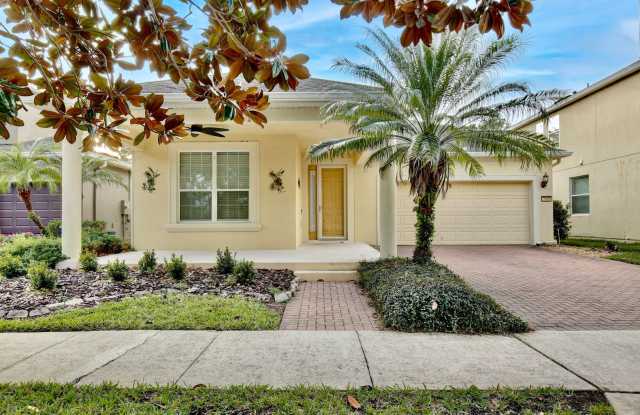 Beautiful 3/2 Spacious Home with a Screened Patio and a 2 Car Garage in Lake Sawyer South – Windermere! - 7646 Brofield Avenue, Horizon West, FL 34786