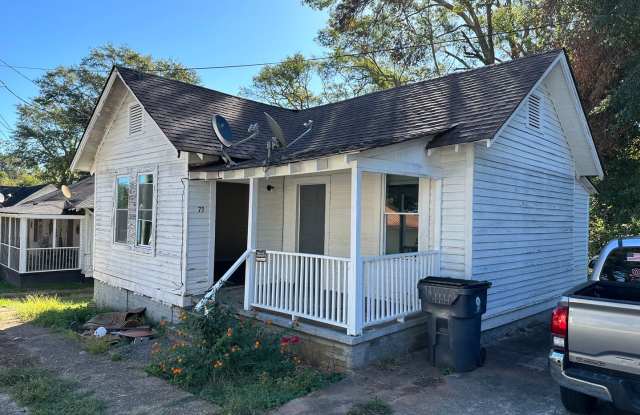 Grantville- 1 bedroom 1 bath 73 pine st. - 73 Pine Street, Grantville, GA 30220
