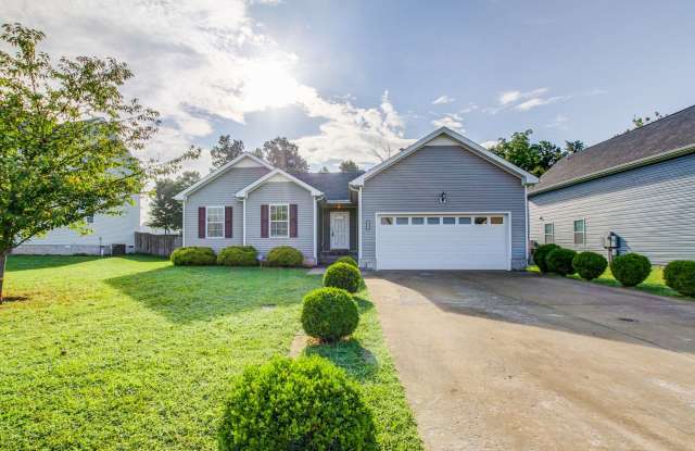 Charming Home Open Floor Plan with Spacious Living Room and Breakfast Bar - 1419 Jenny Lane, Clarksville, TN 37042