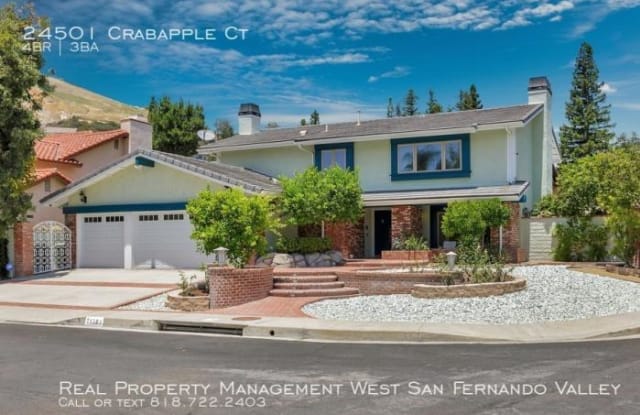 24501 Crabapple Ct - 24501 Crabapple Court, Los Angeles, CA 91307