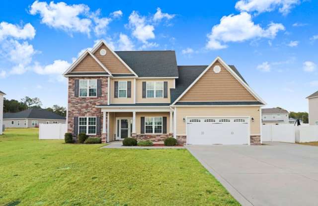 SPACIOUS 3000+ Sq Ft 2-Story Home in Spring Forest *Fenced-In Yard/Storage Shed* - 105 Tiburon Court, Wayne County, NC 27534