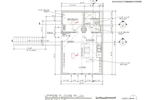 Brand new one bedroom second floor cottage. - 1103 North Weber Street, Colorado Springs, CO 80903