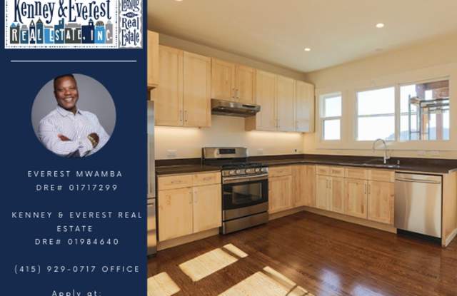 Beautiful Newly Remodeled 3BR/2BA with Great Views of Bayview (1311 Palou Ave.) photos photos